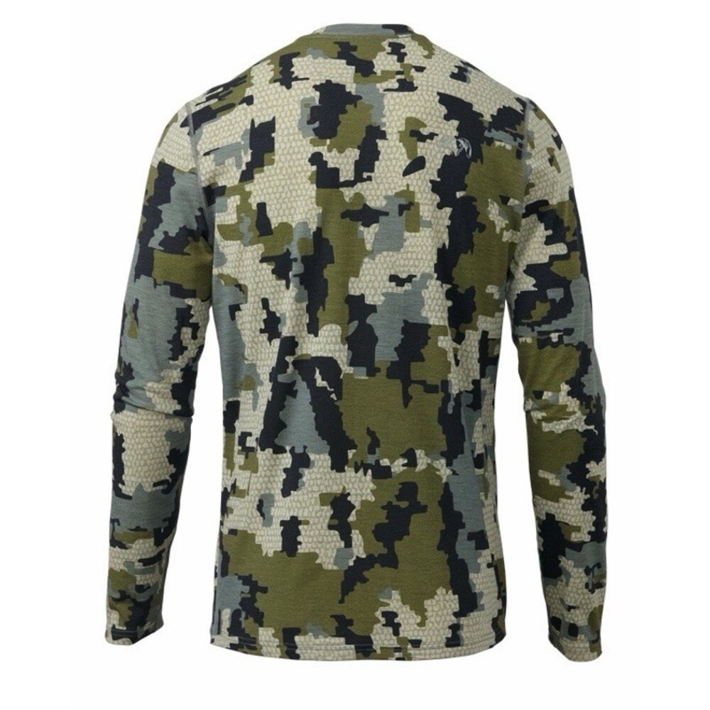 KUIU ULTRA Merino Wool 120 LT Long Sleeve Crew-T Shirt - Picture 2 of 7